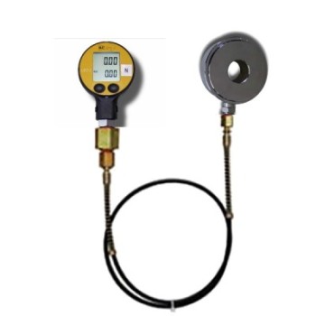 HYDRAULIC DYNAMOMETER DIGITAL WITH HOLE AND HOSE BLET 1 - 10 kNREF : DYNI3-HD104NBT BLET DYNI3-HD104NBT : securemail.fr