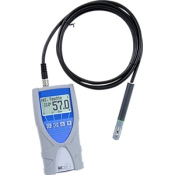 HUMIMETER PORTABLE FOR ENVIRONMENT WITH PROBE T°/H WITHOUT CABLE BLETREF : HUMA7-CESTH00 HUMA7-CESTH00 : securemail.fr