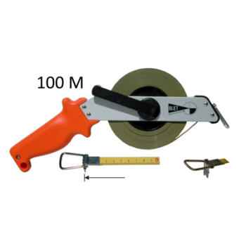 MEASURING TAPE LENGTH 100M STEEL EC-CLASS II