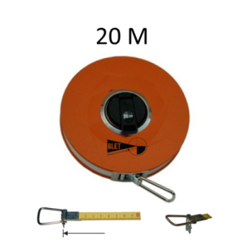 MEASURING TAPE LENGTH 20M STEEL EC-CLASS II