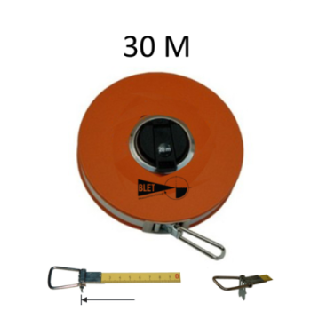 MEASURING TAPE LENGTH 30M STEEL EC-CLASS II