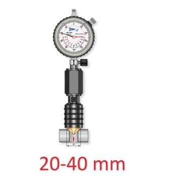 Mesureur de chanfrein à 90° analogique intérieur   BLET