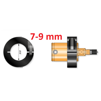 Depth stop clamping ring 7-9 mm BLET Ref : ACCH2-R02-00 BLET ACCH2-R02-00 : securemail.fr
