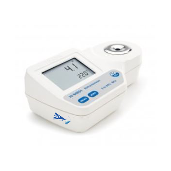 Digital refractometer for a particular chemical specie
