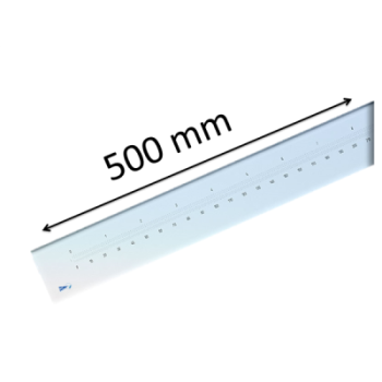 FLOAT GLASS RULER LENGTH 500MM