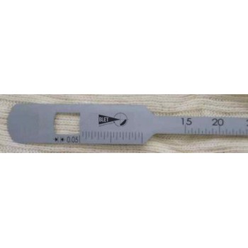 SMALL OUTSIDE DIAMETER TAPES BLET STEEL LITTLE DIAMETER 15-115 MM RESOLUTION: 0,05 MM WITH VERNIER