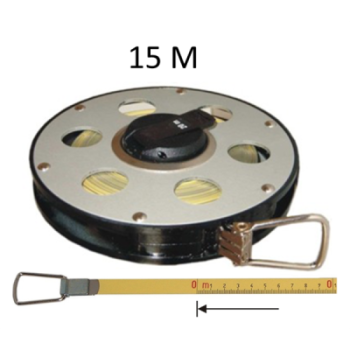 Mètre Ruban Longueur 15m Acier Classe I RUBR1-B1MNSJL3A