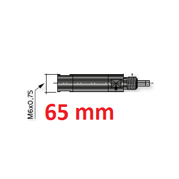 Rallonge de profondeur pour tampon de msure d'alésage M6, 65 mm BLET Ref : RALH2-1065-00 BLET RALH2-1065-00 : Instruments de Mes