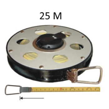 MEASURING TAPE LENGTH 25M STEEL EC-CLASS I