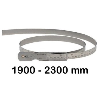 OUTSIDE CIRCUMFERENCE AND DIAMETER MEASURING TAPE BLET 1900-2300 MM INOX