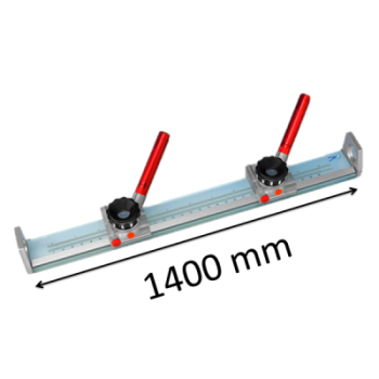 FLOAT GLASS SCALE WITH ZOOM FOR PRINT SHOP x15 1400MM