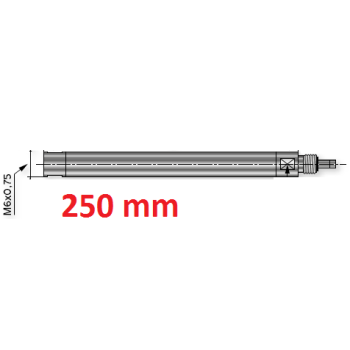 Depth extension M6, 250 mm BLET Ref : RALH2-1250-00 BLET RALH2-1250-00 : securemail.fr