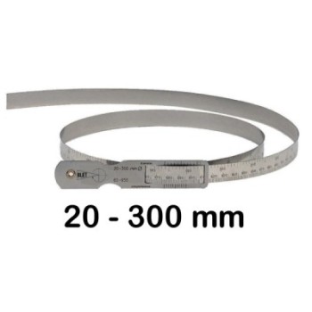 CIRCOMETRE EXTERIEUR ACIER GRAVURE LASER DIAMETRE 20-300 MMREF: CIRXX-CA056N-00 BLET CIRXX-CA056N-00 : Instruments de Mesure et 