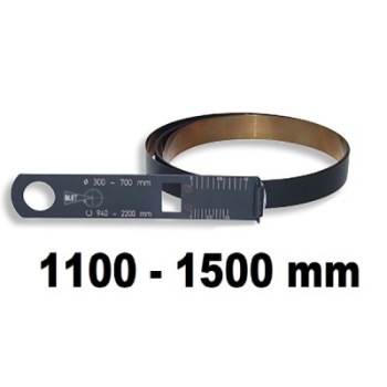 OUTER CIRCUMETER BLET BLACK COATING DIAMETER 1100-1500 MM