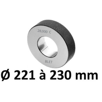 Bague Lisse Etalon BLET  BAG19-022500AE