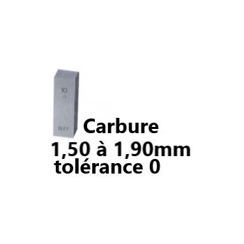 GAUGE BLOCK IN CARBIDE BLET