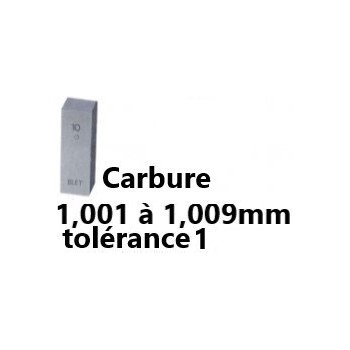 GAUGE BLOCK IN CARBIDE BLET