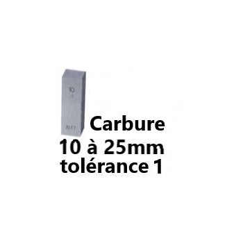 CALE ETALON EN CARBURE BLET