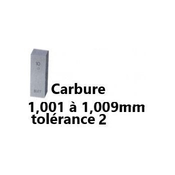 GAUGE BLOCK IN CARBIDE BLET